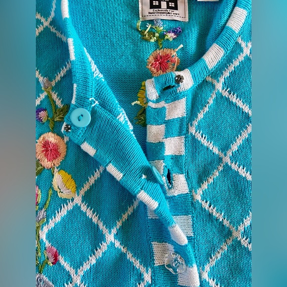 Storybook Knits unique cardigan sweater Cotton Blend - Picture 10 of 13